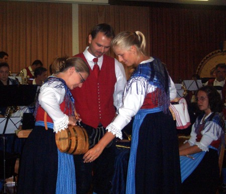 KELAG-Blasorchester beim Dellacher Kirchtag