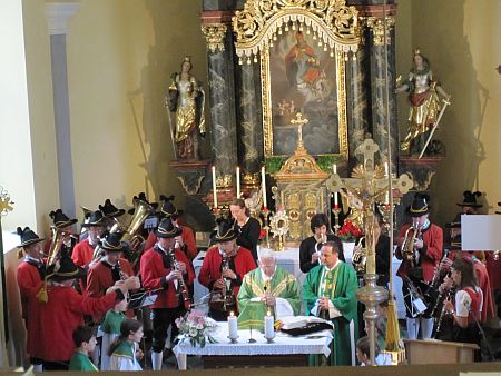 Dellacher Kirchtag - Messe diesmal in der Kirche